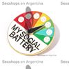 Pin para la ropa Battery Social